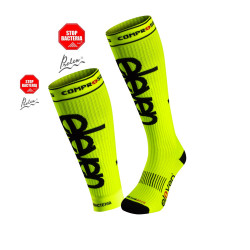 2.er SET Kompression-Socken lang+Sleev Fluo