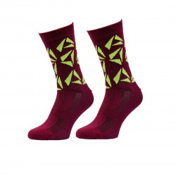 Socken- SIXNineSIX- TRIANGLE - REDWINE