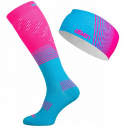 Set Comp Sock-Stirnband POWPINK